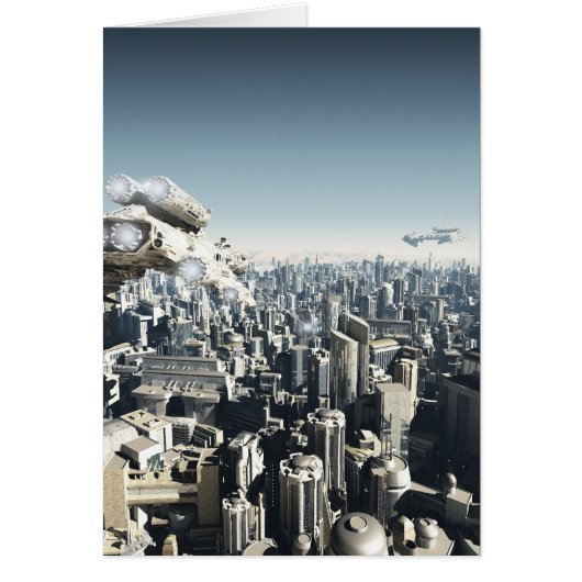 Future City Under Attack Cards (Front)