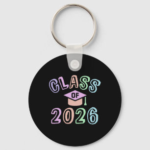 Future Cl Of 2026 Graduation Year 8th Grade Last D Keychain