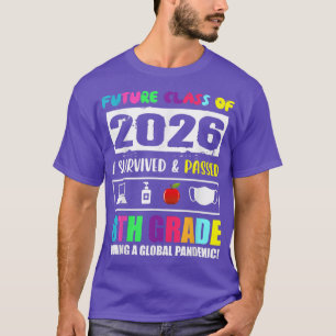Future Class Of 2026 8th Grade Funny Student Gradu T-Shirt