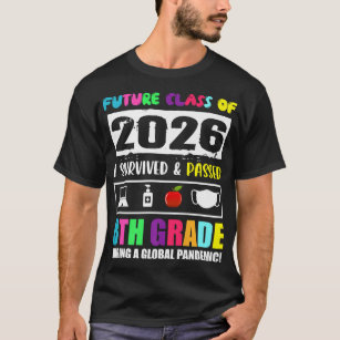 Future Class Of 2026 8th Grade Funny Student Gradu T-Shirt
