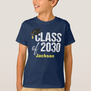Future Class of 2030 Kindergarten Graduate 2018 T-Shirt