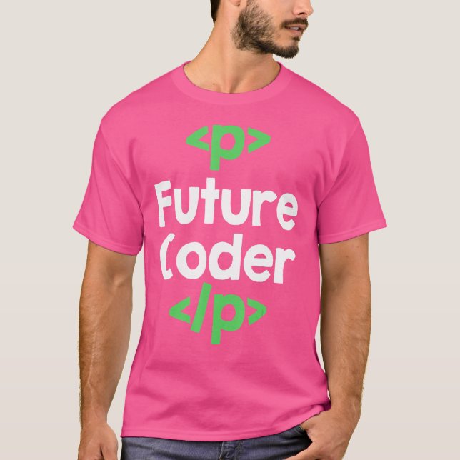 Future Coder   Programming Coding T-Shirt (Front)
