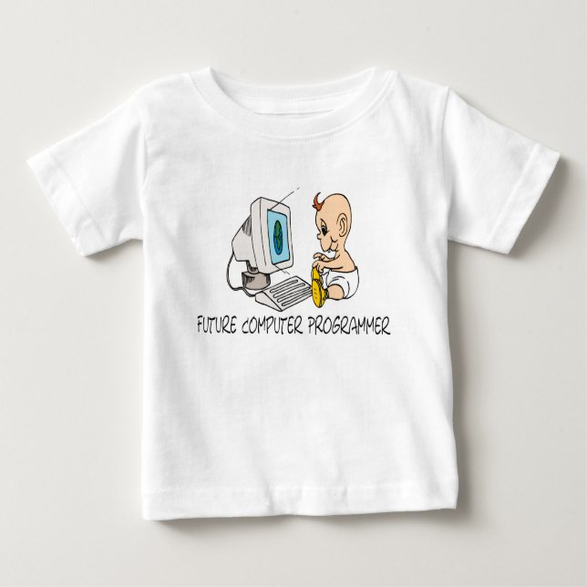 Future computer programmer T-shirts and gifts. (Front)
