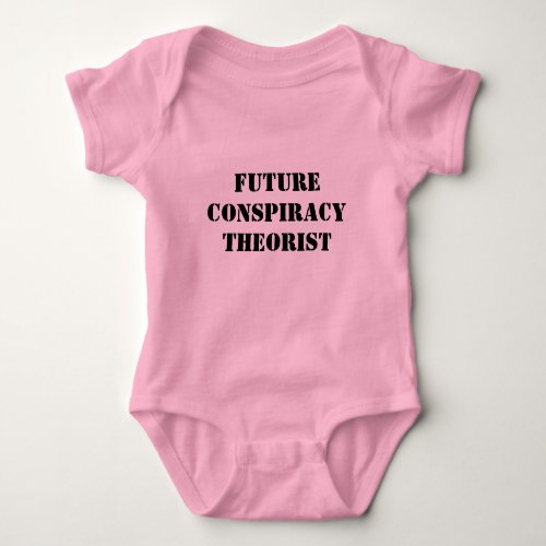 Future Conspiracy Theorist Baby One_Piece Baby Bodysuit