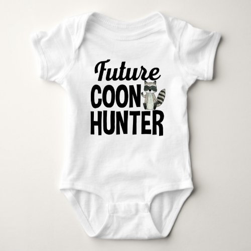 Future Coon Hunter Baby Bodysuit
