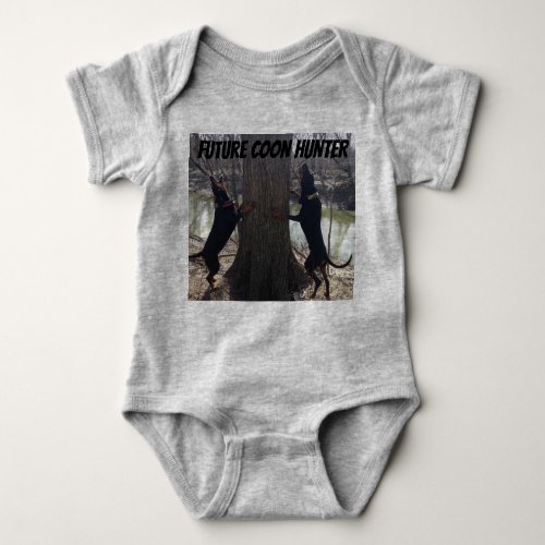 Future Coon Hunter Baby clothing Baby Bodysuit