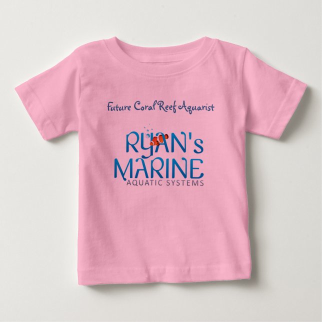 Future Coral Reef Aquarist Baby T-Shirt (Front)
