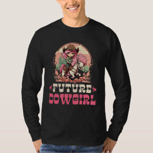 Future Cowgirl Toddler Rodeo Girl Kids T-Shirt