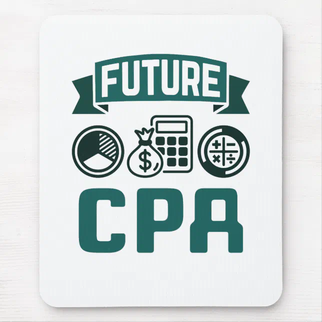 Future CPA Accounting Graduation Mouse Pad Zazzle