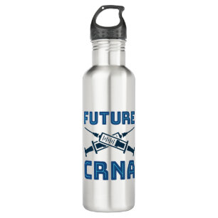 Future CRNA Nurse Anesthetist Stainless Steel Water Bottle