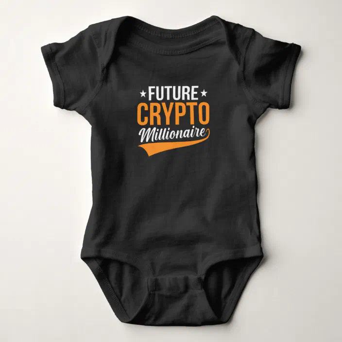 Bitcoin bodysuit Bitcoin t-shirt for baby  Bitcoin baby gift Crypto clothes 