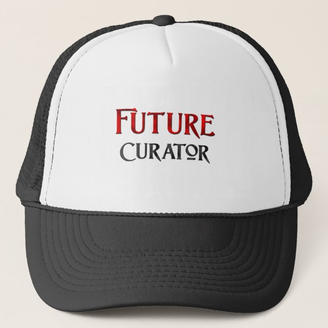 Future Curator Trucker Hat (Front)