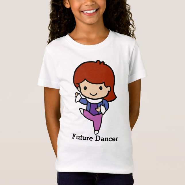 Future Cute Dancer, jazz / ballet T-Shirt (Front)