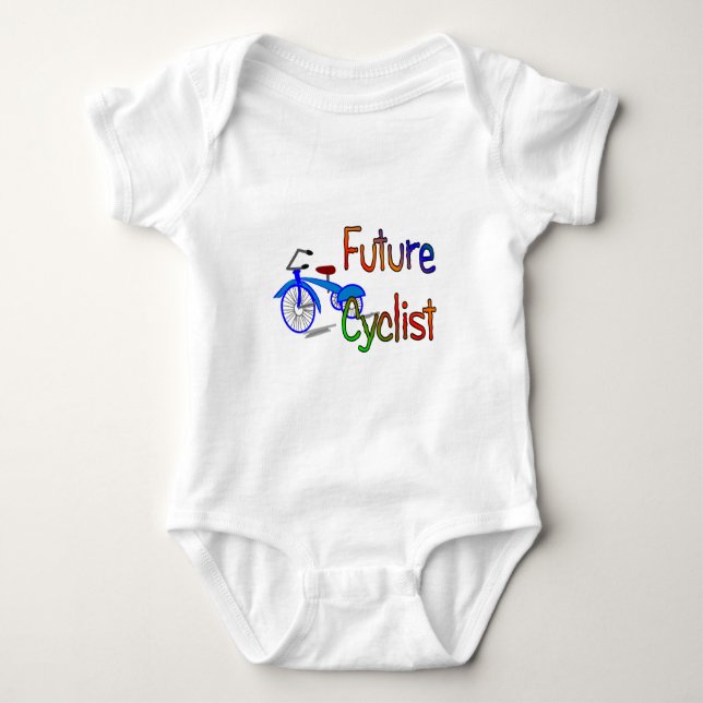 Future Cyclist--Kids Biking Gifts and T-Shirts (Front)