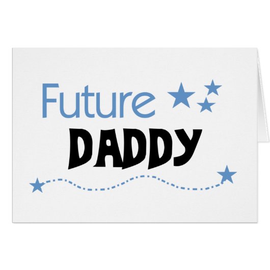 Future Daddy Cards (Front Horizontal)