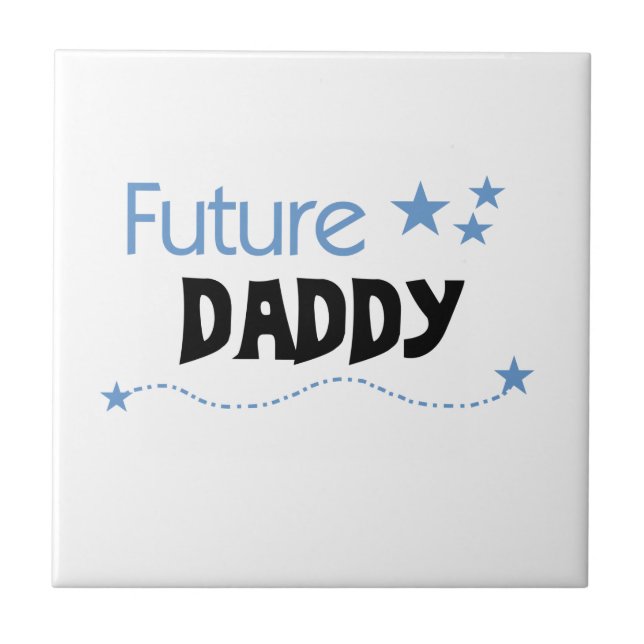 Future Daddy Gifts Tile (Front)
