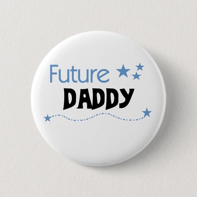 Future Daddy Pinback Button (Front)