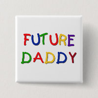 Future Daddy Primary Colors Tshirts and Gifts