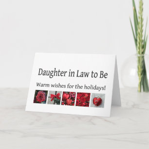 future daughter in law Merry Christmas card