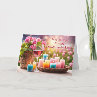 Future Daughter in Law to Be Happy Mothers Day  Holiday Card