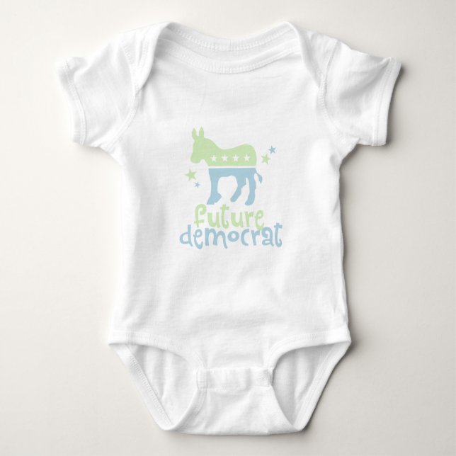 Future Democrat Baby Bodysuit (Front)