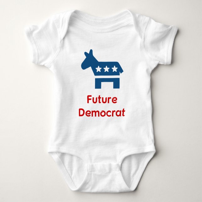 Future Democrat Baby Bodysuit (Front)