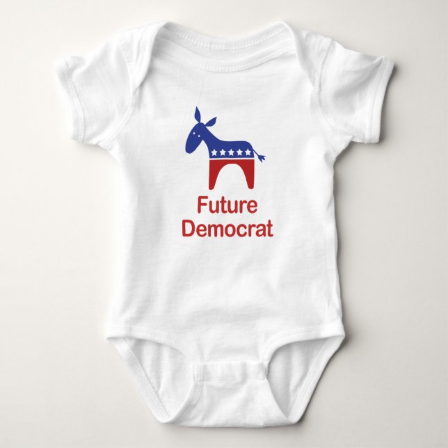 Future Democrat Baby Bodysuit (Front)