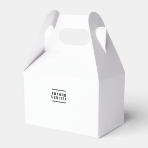 Future dentist favor boxes