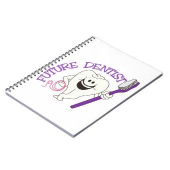 Notebook: Cartoon Teeth Pattern Blank Lined Journal For Notes - View #8