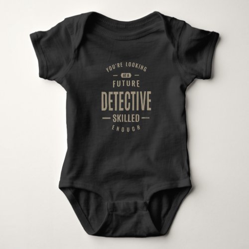 Future Detective Baby Bodysuit