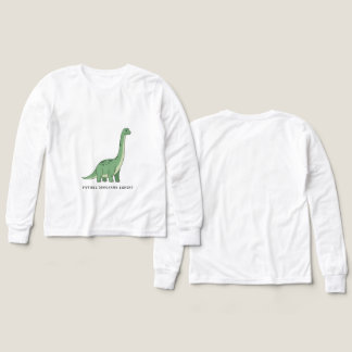 Future Dinosaur Expert Cute Kids Dinosaur T-Shirt Tri-Blend Shirts