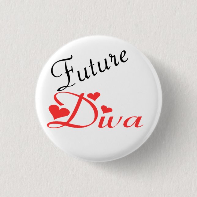 Future Diva Button (Front)