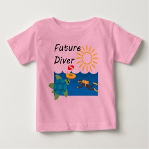 Future Diver Design - Baby Fine Jersey T-Shirt