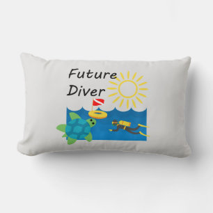 Future Diver Design - Lumbar Pillow 13" x 21"