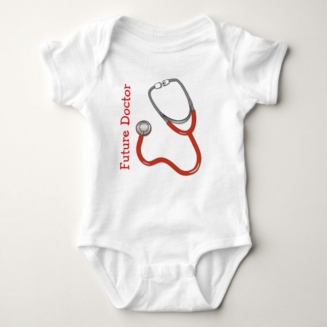 Future Doctor Baby Bodysuit (Front)