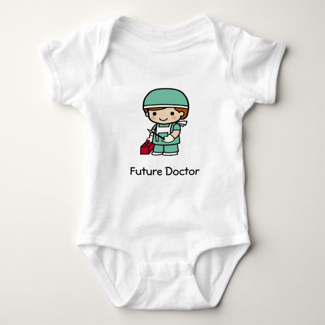 Future Doctor Baby Bodysuit (Front)