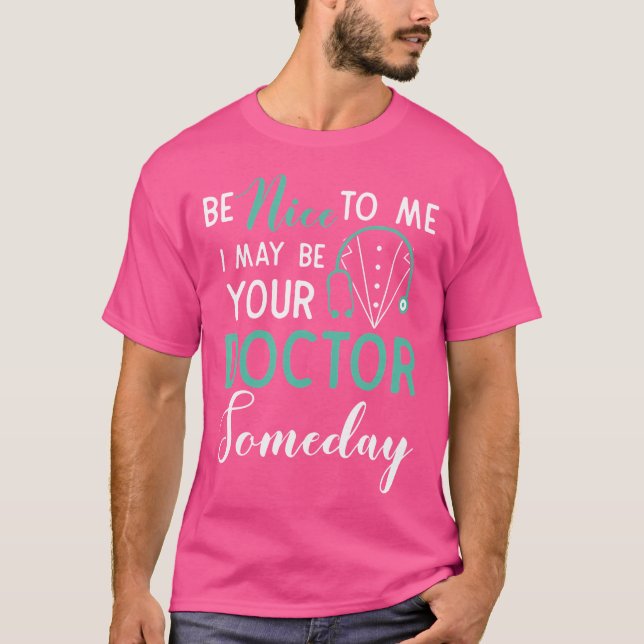 Future Doctor Gifts Graphic Funny Doctor Tee Desig (Front)