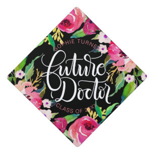 Future Doctor - Graduation pink Graduation Cap Topper