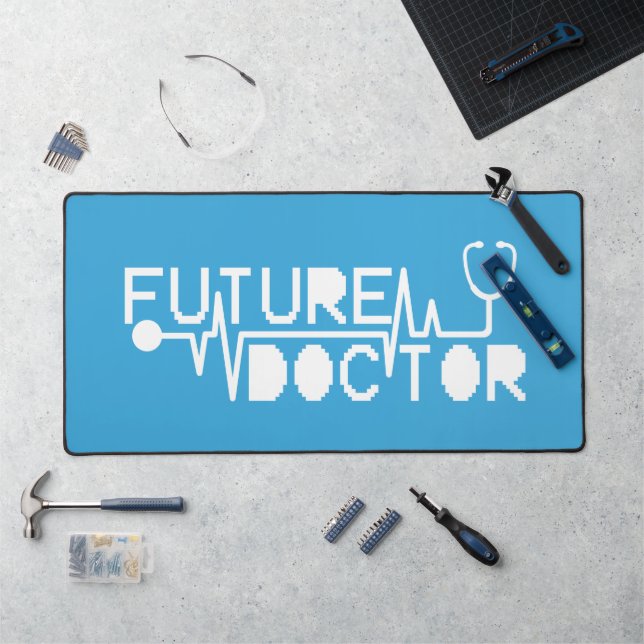 Future doctor medecine Stethoscope Mug Desk Mat (Workstation)