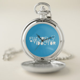 Future doctor medecine Stethoscope Pocket Watch