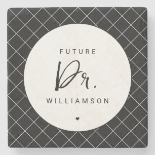 Future Doctor   Medical School Doctoral Student Stone Coaster