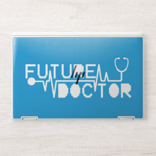 Future doctor medicine Stethoscope HP Laptop Skin