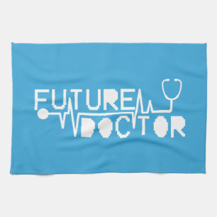 Future doctor medicine Stethoscope Kitchen Towel