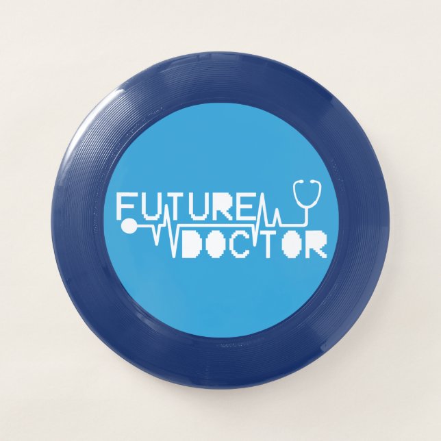 Future doctor medicine Stethoscope Mug Wham-O Frisbee (Front)