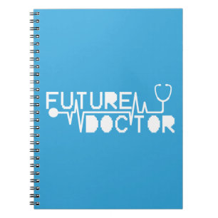 Future doctor medicine Stethoscope Notebook