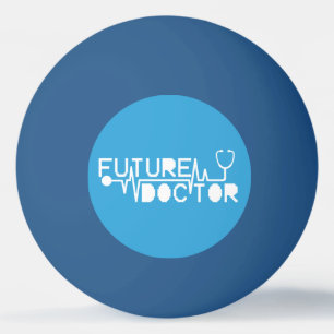 Future doctor medicine Stethoscope Ping Pong Ball