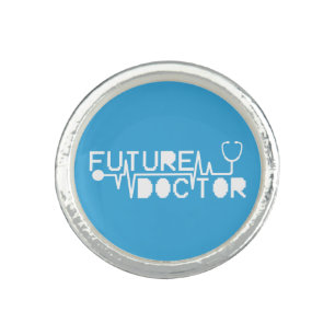 Future doctor medicine Stethoscope Ring