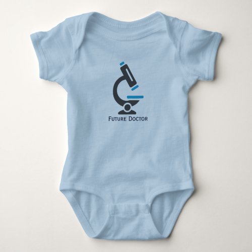 Future Doctor Microscope Design Baby Clothing Baby Bodysuit