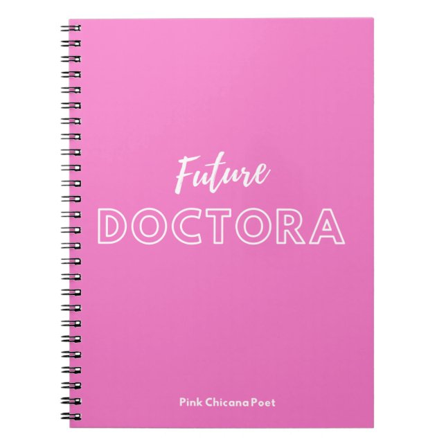 Future Doctora Notebook (Front)