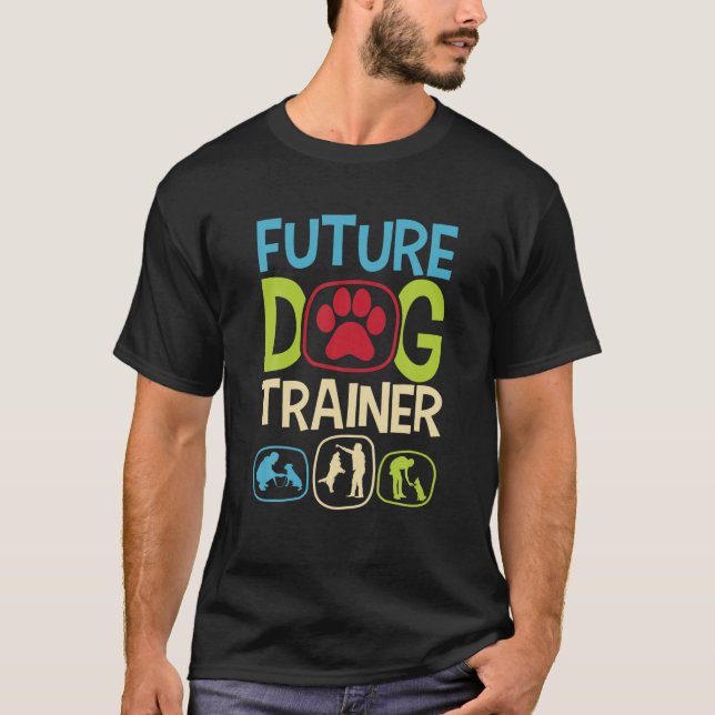 Future Dog Trainer - Animal Lover Agility Handler T-Shirt (Front)